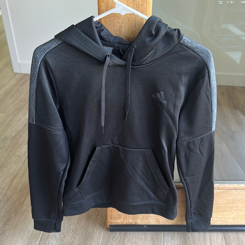 Women’s Adidas Black and gray Hoodie Size Small